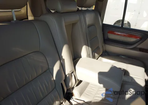 2000 Lexus Lx 470 z USA, uszkodzony, nr VIN JT6HT00W0Y0105560